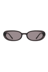 OVAL SUNGLASSES - Black - 1