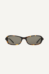 RECTANGLE SUNGLASSES - Tortoise/Black - 1