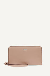 PAULA LARGE ZIP AROUND WALLET - Cappuccino - 1
