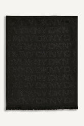 DKNY METAL PASHMINA - Black - 1