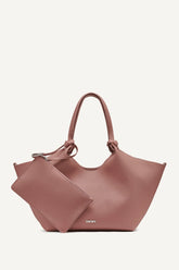 PAULA MEDIUM COMMUTER TOTE - VINTAGE ROSE - 1