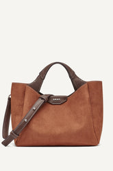 WILLA MINI SATCHEL - SADDLE - 1
