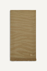 METALLIC ZEBRA WRAP - Travertine - 1
