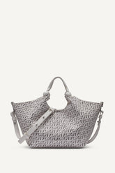 PAULA NEW YORK LOGO SMALL TOTE - Marshmallow - 1