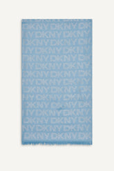 DKNY METAL PASHMINA - Sky Blue - 1