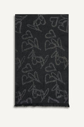 EVERYBODY LOVES DONNA METALLIC WRAP - Black - 1