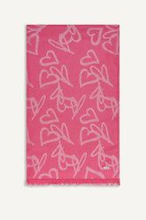 EVERYBODY LOVES DONNA METALLIC WRAP - Hot Pink - 1
