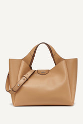 WILLA SATCHEL - CAPPUCCINO - 1