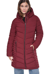 PACKABLE PUFFER - Bordeaux - 1