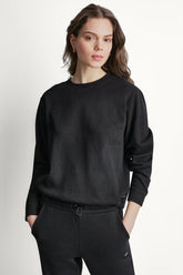 JACQUARD KNIT PULLOVER - Black - 1