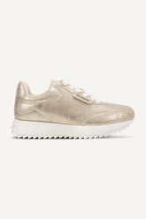 NAPLES LACE-UP SNEAKER - Champagne - 1
