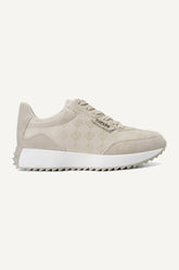 NAPLES LACE UP SNEAKER - BONE - 1