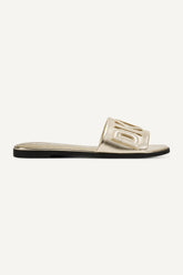 WILLOW FLAT SLIDE - Platino - 1