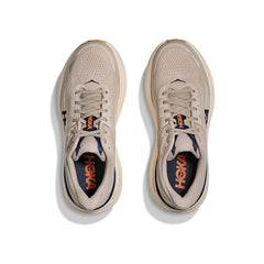 Hoka Bondi 9 Running Shoe ¨C Men's - Stucco/Grout/Black/Black/Black/White/Cosmic Grey/Ultramarine/Drizzle/Downpour/Frost/Pale