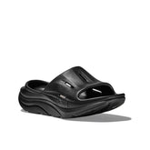 Hoka Ora Recovery Slide 3 - Black/Black/Grey/Grey/White/White - 19