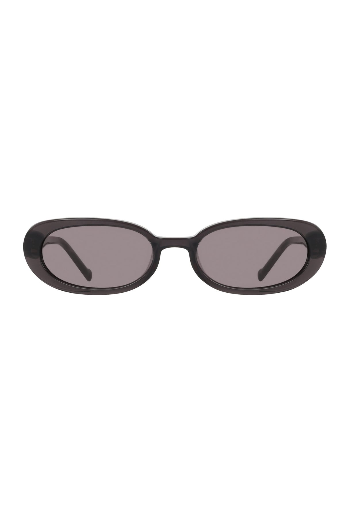 OVAL SUNGLASSES - Black - 1