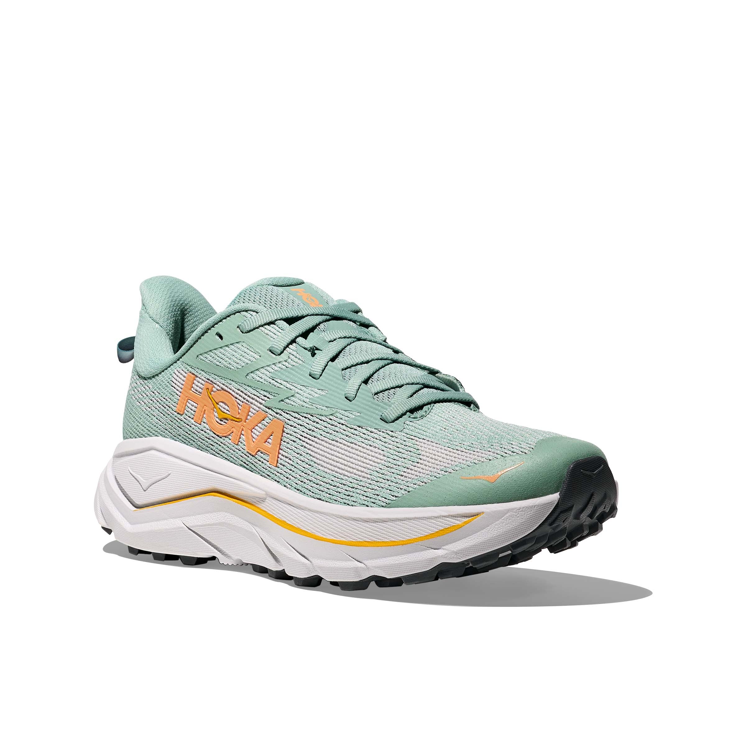 Hoka Challenger 8 Running Shoe - Women's - Jade/Cosmic Grey - 9