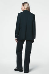 TWO BUTTON BLAZER - Navy - 3