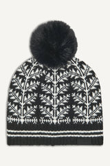 ARCHIVE SNOWFLAKE BEANIE - Black - 1