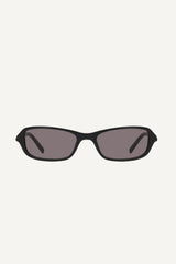 RECTANGLE SUNGLASSES - Black - 1