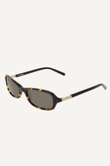 RECTANGLE SUNGLASSES - Tortoise/Black - 2