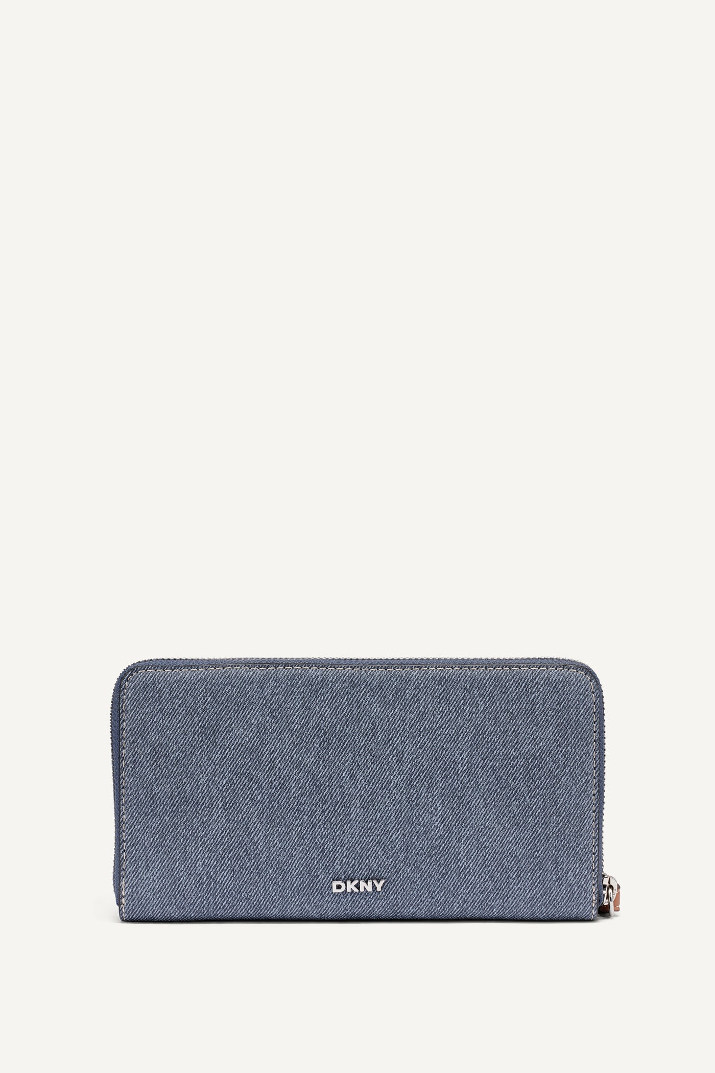 NESSA LARGE ZIP AROUND WALLET - Denim - 3