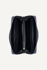 NESSA LARGE ZIP AROUND WALLET - Denim - 4