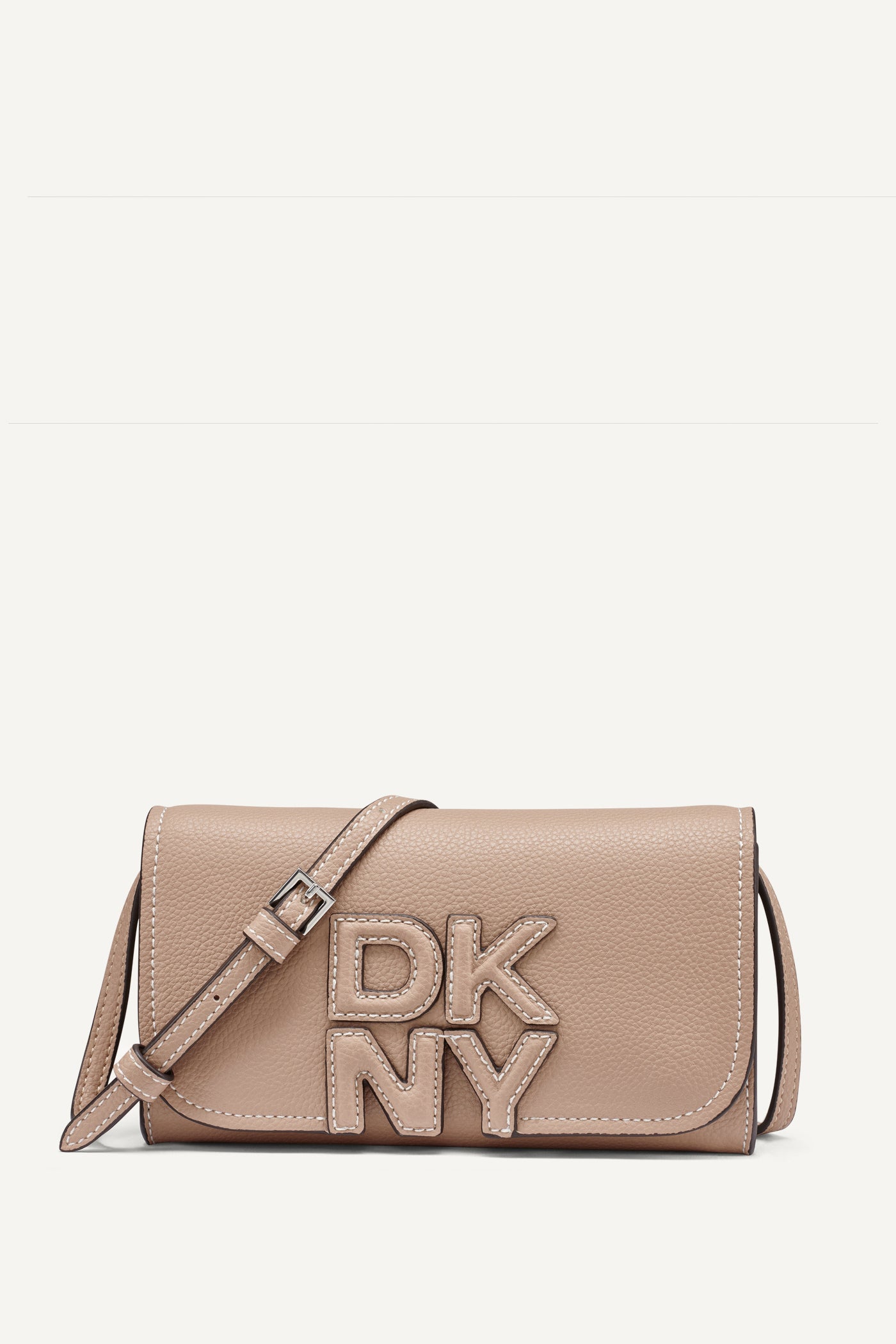 NICOLE FLAP CROSSBODY - Cappuccino - 1