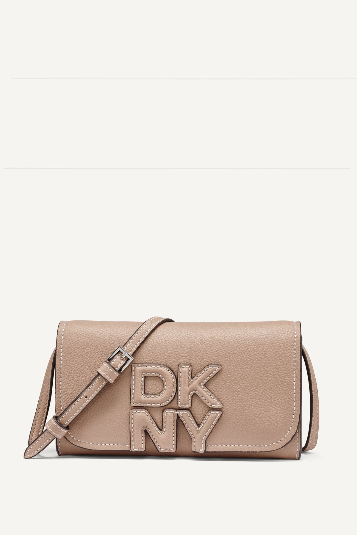 NICOLE FLAP CROSSBODY - Cappuccino - 1