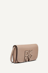NICOLE FLAP CROSSBODY - Cappuccino - 2