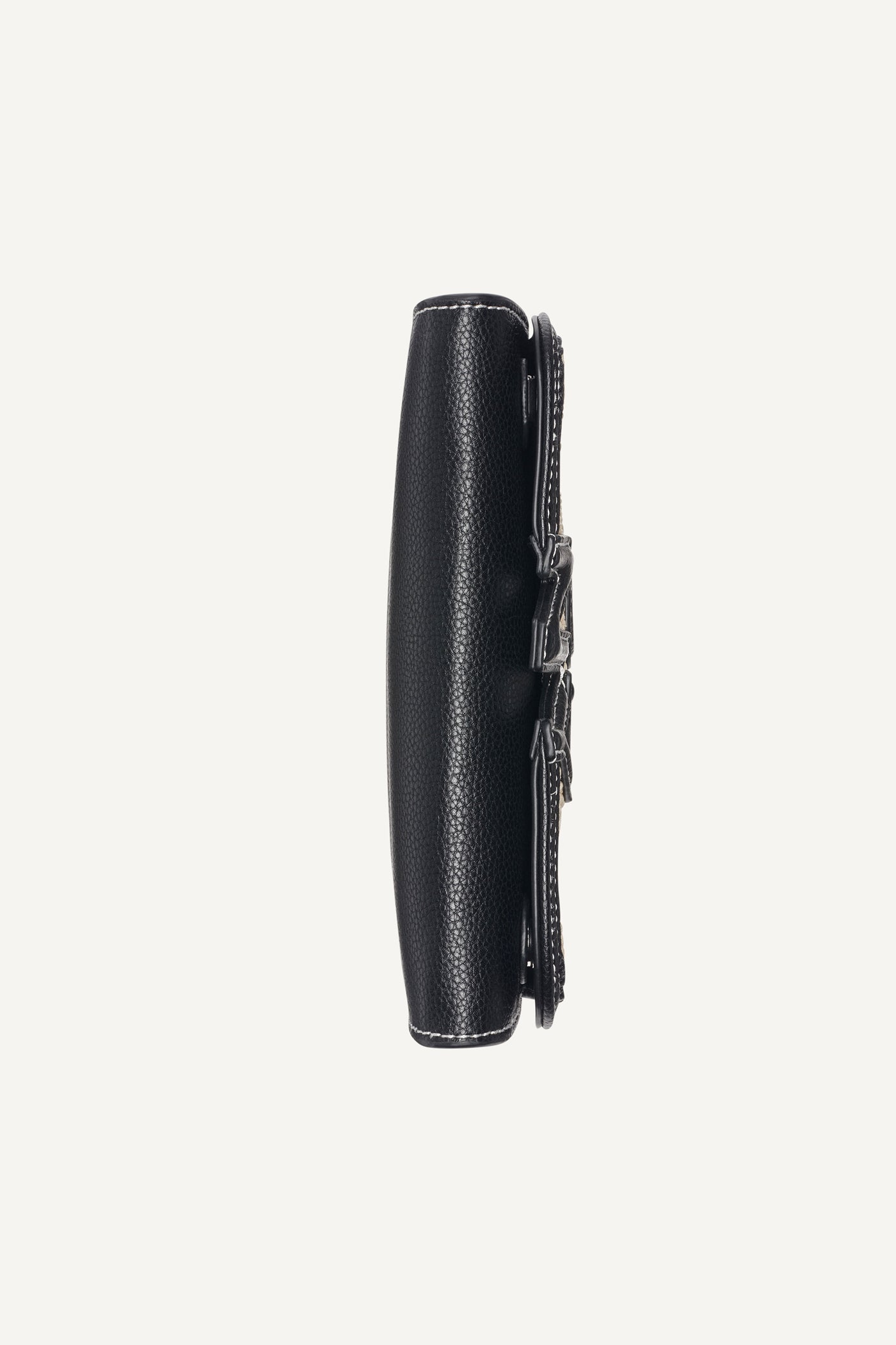 NICOLE FLAP CROSSBODY - Natural/Black - 5