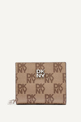 SARAH BIFOLD ZIP WALLET - Chino/Cappuccino - 1
