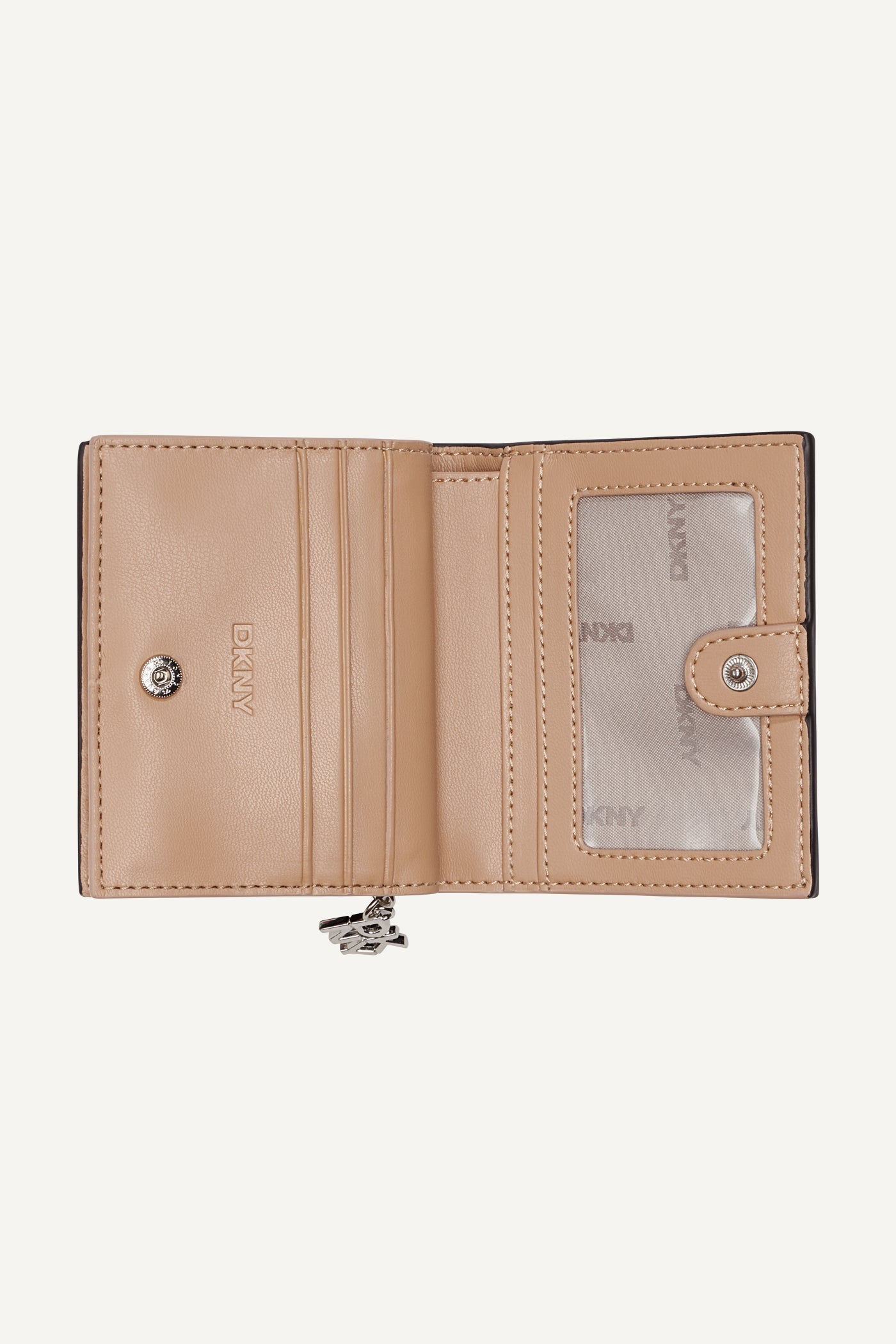 SARAH BIFOLD ZIP WALLET - Chino/Cappuccino - 4