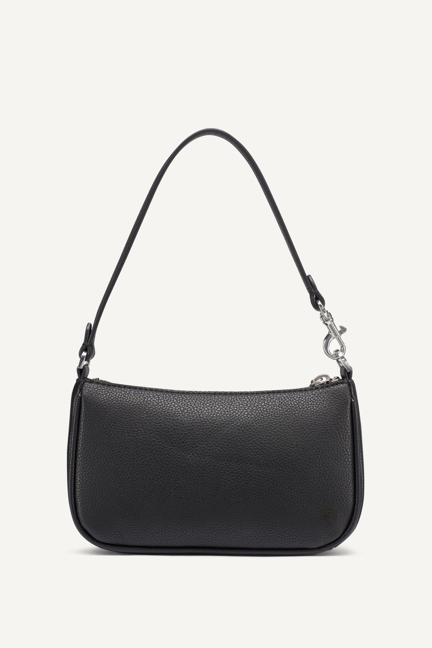 SARAH SHOULDER BAG - Black/Silver - 4