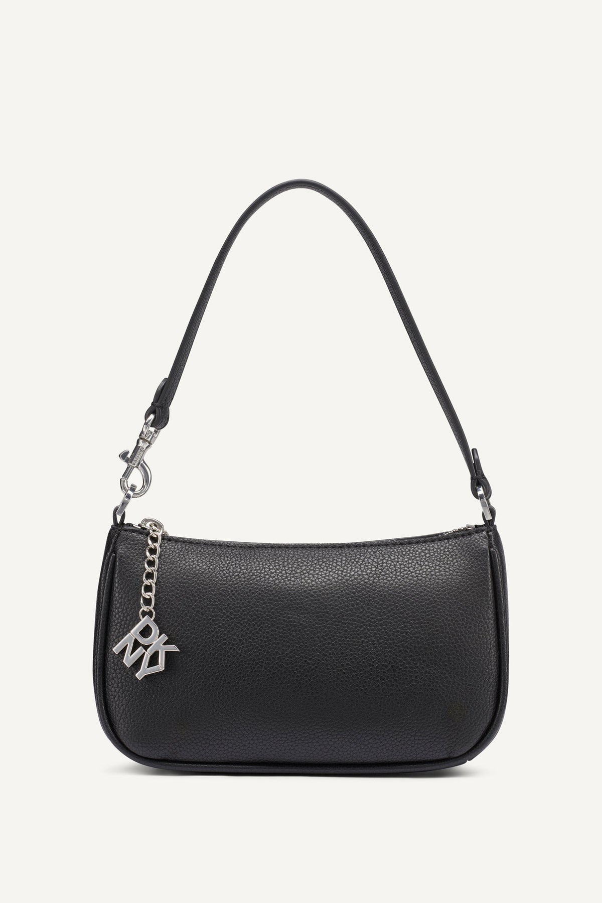 SARAH SHOULDER BAG - Black/Silver - 1