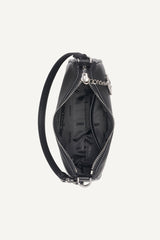 SARAH SHOULDER BAG - Black/Silver - 3