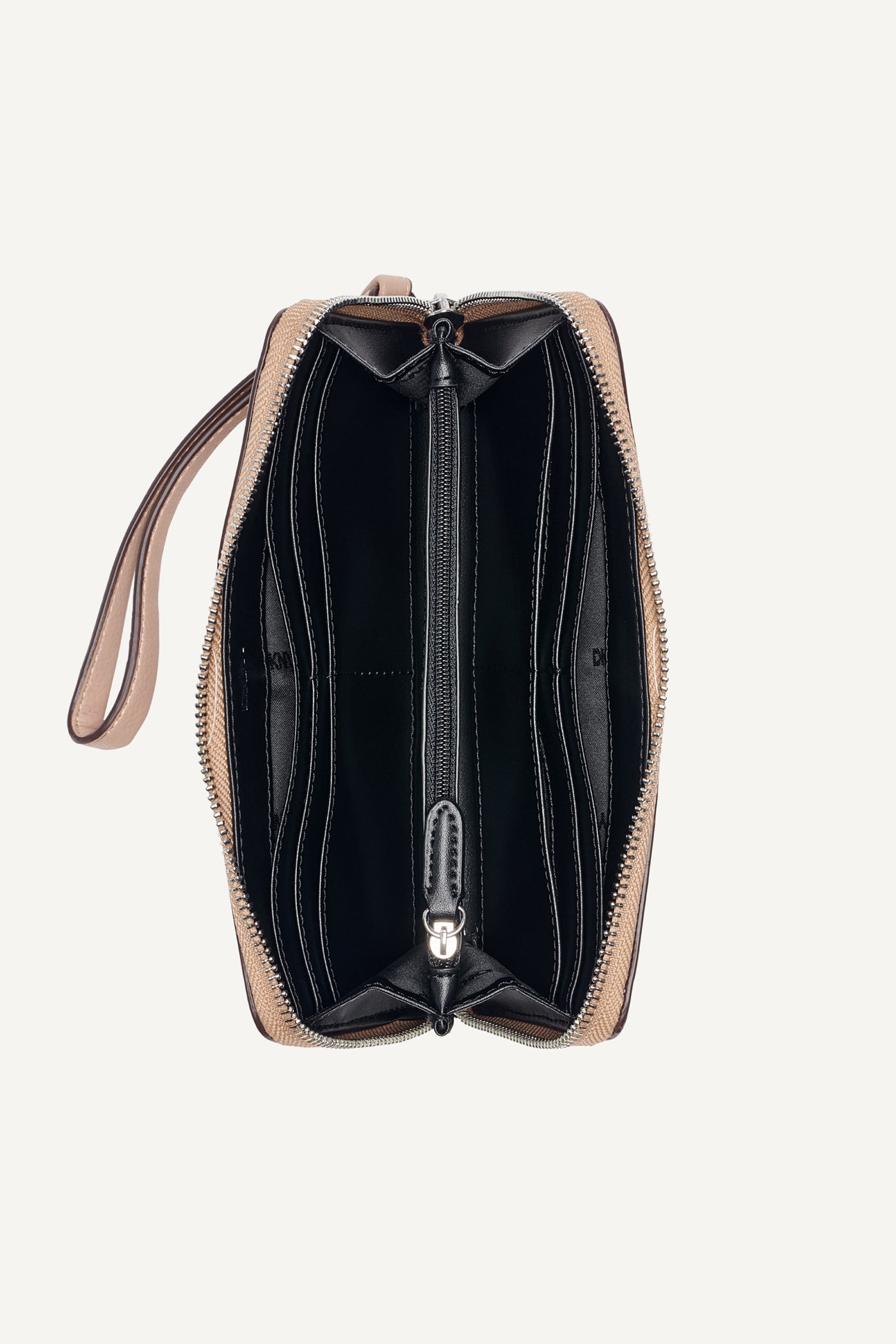 PAULA LARGE ZIP AROUND WALLET - Cappuccino - 4