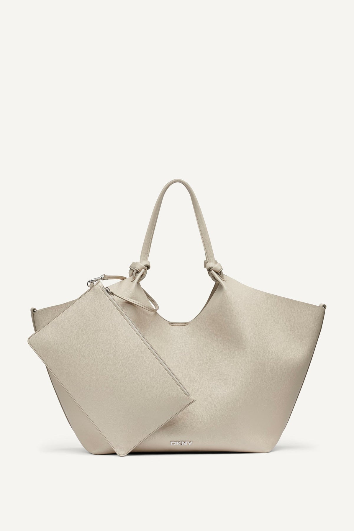 PAULA LARGE COMMUTER TOTE - LIGHT TAUPE - 1