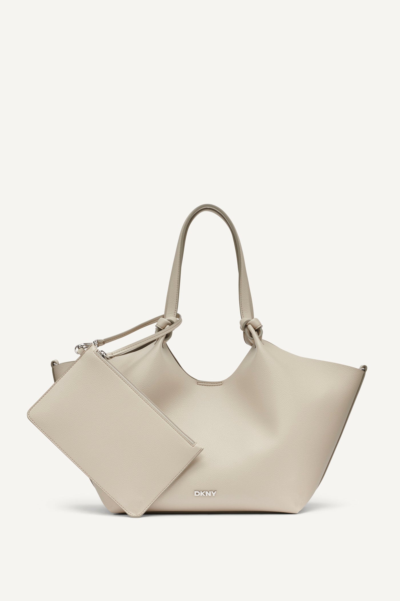 PAULA MEDIUM COMMUTER TOTE - LIGHT TAUPE - 1