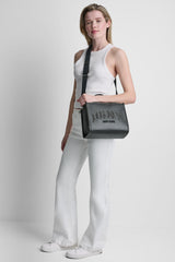 HADLEE SMALL LOGO TOTE - Light Taupe - 3