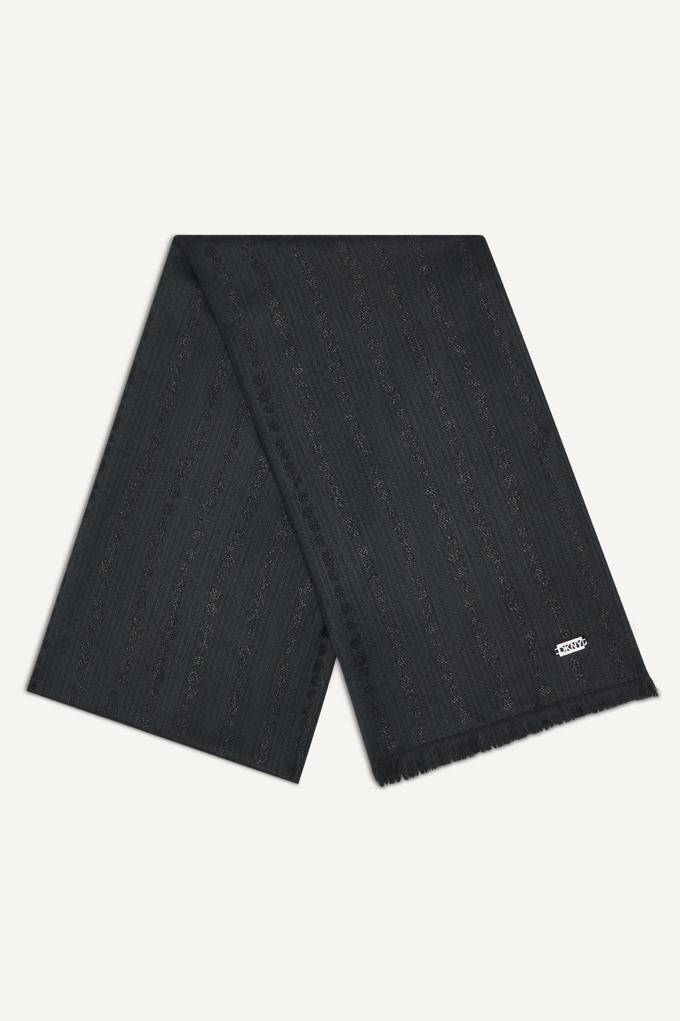 MODERN DOT METALLIC WRAP - Black - 2
