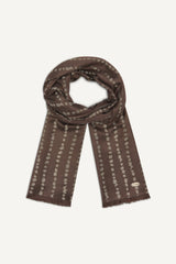 MODERN DOT METALLIC WRAP - Tobacco - 2