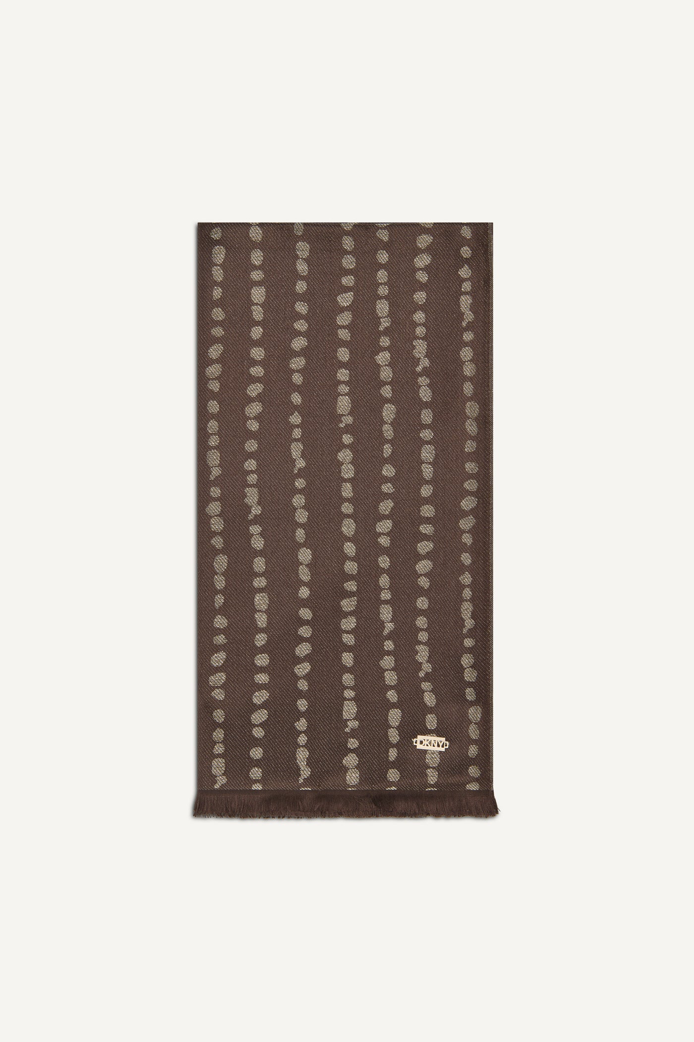 MODERN DOT METALLIC WRAP - Tobacco - 1