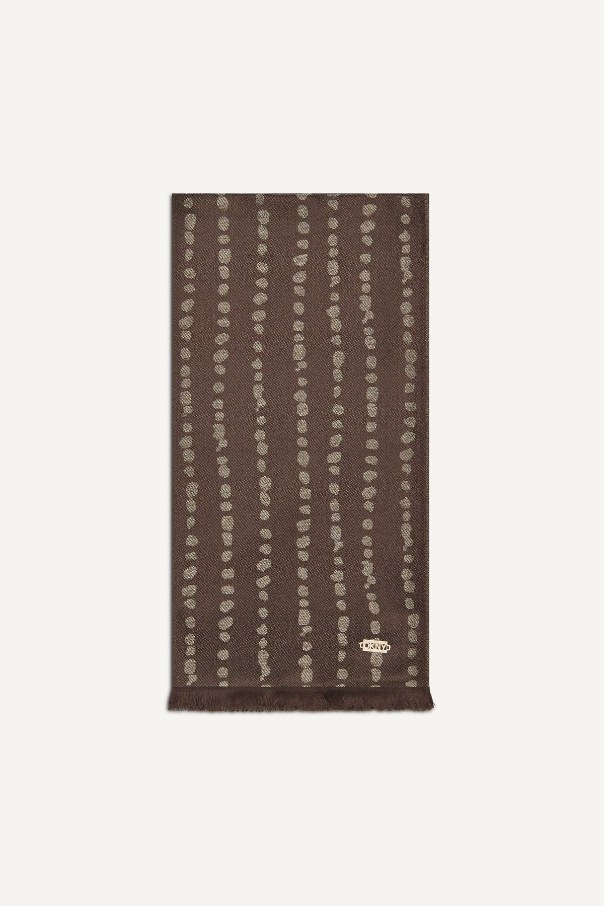 MODERN DOT METALLIC WRAP - Tobacco - 1