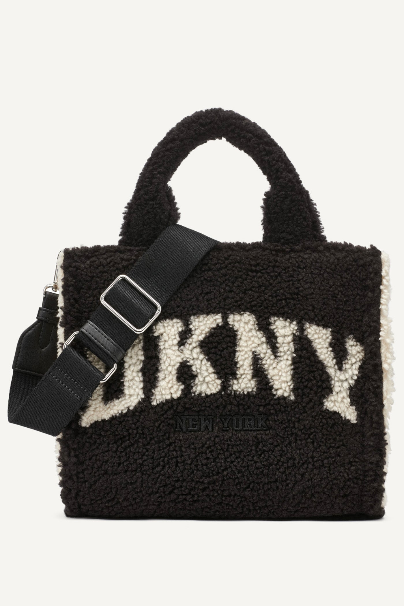 HADLEE SMALL TOTE - BLACK/SILVER - 1
