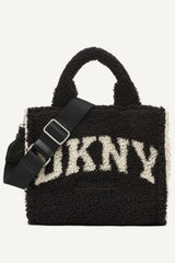 HADLEE SMALL TOTE - BLACK/SILVER - 1