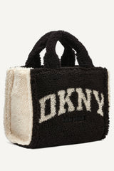 HADLEE SMALL TOTE - BLACK/SILVER - 3