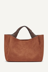 WILLA MINI SATCHEL - SADDLE - 3