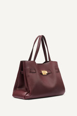 BRYAR LARGE SATCHEL - Sangria - 2