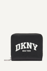 HADLEE SMALL ZIP AROUND WALLET - Black - 1